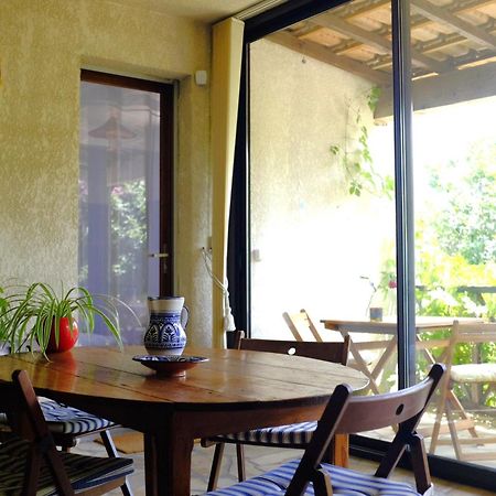 Chambre, Terrasse Et Piscine De L'Impasse Du Pressoir Le Crès Dış mekan fotoğraf